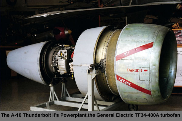 The General Electric TF34-400A