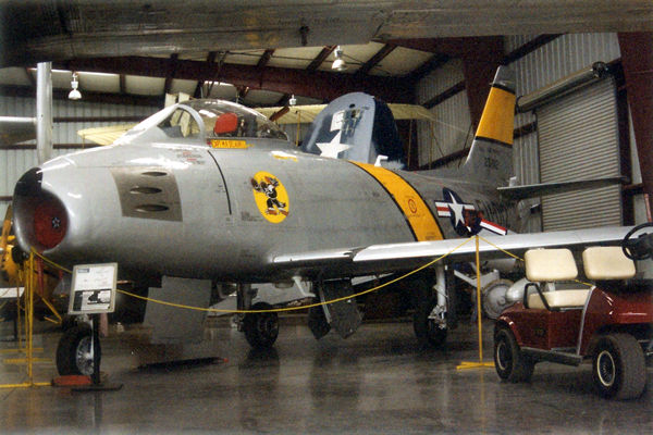 The North American F86F Sabre